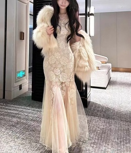 Bán buôn long lanh <span class=keywords><strong>sequin</strong></span> lưới vải tuyn Rose thêu vải ren <span class=keywords><strong>embellishments</strong></span> cho phụ nữ của váy cưới và Evening gowns - Product Image 5