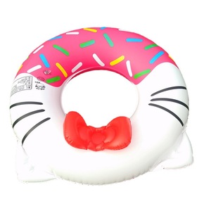 Kt Kitty Inflatable Swimming <b>Ring</b> For Children Cartoon Bow Donut Style 50 Cm And 60 Cm Water Floatation Device - Product Image 5