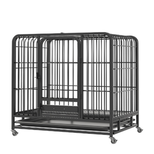 Perrera para perros a prueba de escape <span class=keywords><strong>Casa</strong></span> jaula metalica para perros medianos - Product Image 4