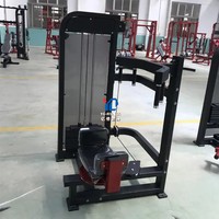 YG FITNESS YG-8021 Appareil de rotation du tronc en acier robuste pour salle de sport commerciale avec pile de poids de 70 kg