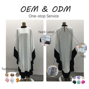 Set Due Pezzi Personalizzato di Alta Qualità per Donne, Abaya Musulmana Modesta con Ricami - Product Image 6