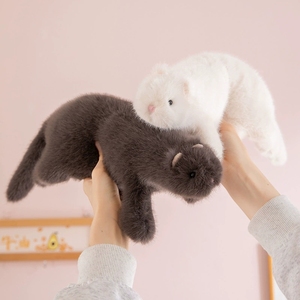 Peluche Furet Réaliste Mignonne en Coton Biologique Doux pour Poupée, Anti-Stress, Prix de Machine à Griffes, Vente en Gros - Product Image 4