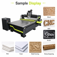 Machine de gravure CNC Chenmai 1325 pour le travail du bois, 1300x2500x200mm, 380V, précision 0,05mm, pour portes d'armoires, MDF, contreplaqué, acrylique