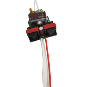 Pabrik terisolasi berkedip gratis 5w 10w 12w 50w 60w led driver jack pin bohlam driver