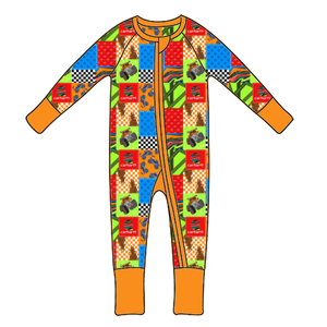 도매 톈제 대나무 섬유 유니섹스 아기 의류 캐주얼 니트 양방향 지퍼 신생아 점프수트 가을용 재고 있음 - Product Image 4