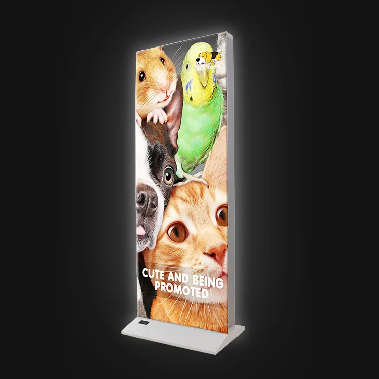 Lingtong-Beleuchtungs boxen für die Werbung Light Board Outside Led Advertising Outdoor Water proof Light Box