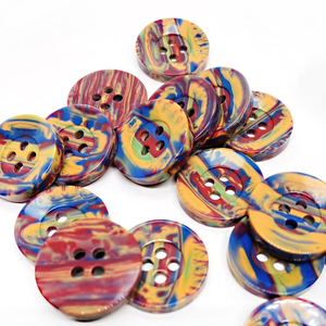 2025 phổ biến tùy chỉnh nút nhựa cho nam giới hoặc phụ nữ 4 lỗ nhiều màu thời trang - Product Image 5