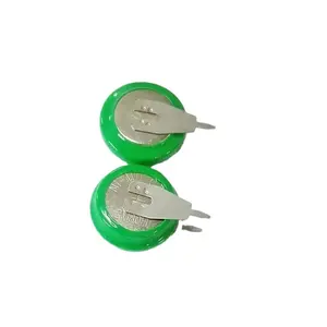 3.6v ni mh 40h נטענת כפתור תא 1.2v Ni-mh 2.4v 40mah 40H nimh כפתור תא עבור Gamepad