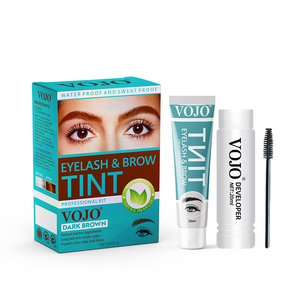 VOJO Wholesale Natural Plant Extract <strong>Henna</strong> Eyebrow Lash Tint Kit Ammonia PPD Free Safe Semi Permanent Eyelash Dye <strong>for</strong> Brow <strong>Hair</strong> - Product Image 2