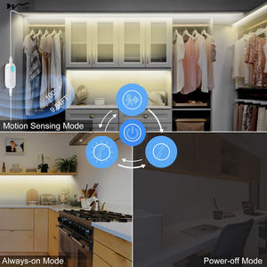 Dual Interior Motion Sensor <span class=keywords><strong>Light</strong></span> Strip Plug-in LED Stair <span class=keywords><strong>Light</strong></span> com duplo movimento Sensor PCB Lâmpada Corpo - Product Image 3