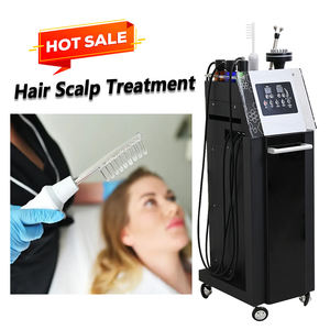 Para salón de belleza, tratamiento de cuero cabelludo, máquina de burbujas 5/6 en 1, para el cabello de cuero cabelludo Dispositivo de masaje, máquina de masaje de cuero cabelludo para Spa de burbujas de pelo de Corea - Product Image 1