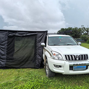 Auvent de Voiture Premium à Ouverture Droite Quatre Saisons avec Extension, 1.6x2.5M/2x2.5M/2x3M/2.5x3M, Imperméable et Anti-UV - Product Image 1