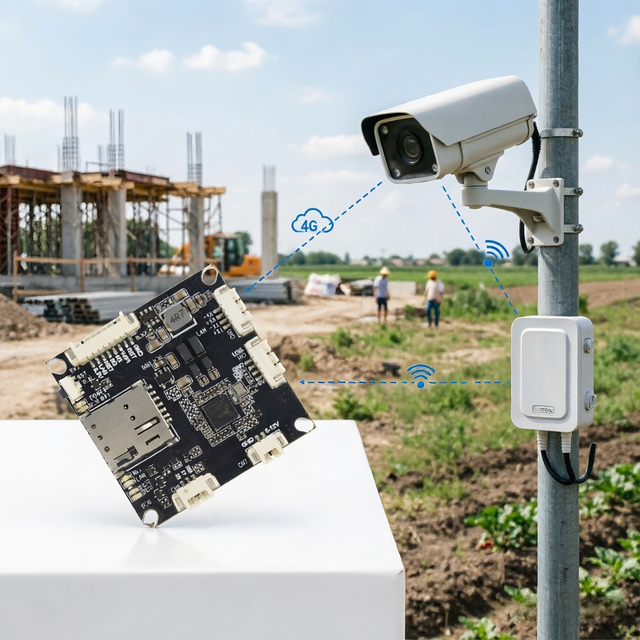 Embedded 4G Module With Fdd Lte Tdd Lte and Wlan for Front End Data Collection and High Speed Dtu Module
