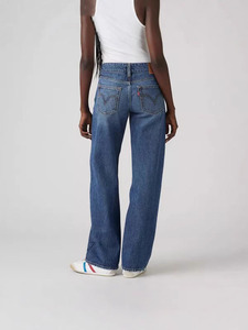 Vente en gros, jeans pour femmes, taille haute, décontractés, amples, style européen et américain, couleur claire, lavables, respirants, élégants, pour les trajets quotidiens - Product Image 6