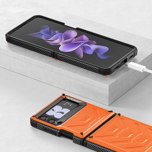 Funda trasera para teléfono móvil, carcasa resistente a prueba de golpes para <span class=keywords><strong>Samsung</strong></span> <span class=keywords><strong>Galaxy</strong></span> <span class=keywords><strong>Z</strong></span> <span class=keywords><strong>Flip</strong></span> <span class=keywords><strong>3</strong></span> 5G - Product Image 3