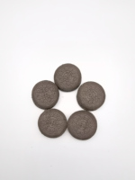 Mini biscuits ronds personnalisés à la crème sandwich au chocolat, vente en gros