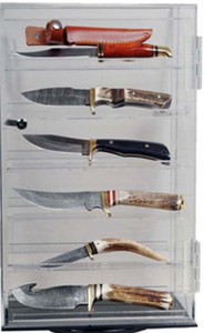 Exhibidores de Acrílico Grandes Personalizados, Soporte para Folletos de Acrílico, Caja de Exhibición para Guardar Múltiples Cuchillos de <span class=keywords><strong>Chef</strong></span>, Caja de Exhibición de Acrílico - Product Image 3