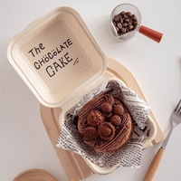 Bol en carton d'emballage compostable de qualité alimentaire pour gâteau crêpe muffin bouffée restauration rapide nouilles salade de riz bol avec couvercle