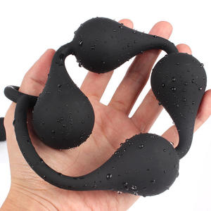 Water Drop Anal Clitoral Stimulation Silicone Butt Plug Private Massage Adult Toy for Men and Women - Product Image 2