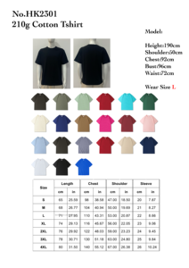 Kaos Oversize 100% Katun Berkualitas Tinggi, Sablon Custom, Berat, Polos, Kaos Pria untuk Unisex - Product Image 6