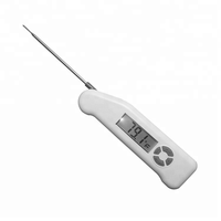 Thermomètre alimentaire numérique à lecture instantanée 3s, étanche IP68, avec précision de 0,5°C, sonde en acier inoxydable pour barbecue
