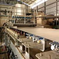 Ligne de production de cahiers d'exercices, machine à fabriquer du papier blanc en rouleaux jumbo de 3900 mm