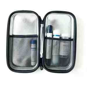 Étui isotherme portable en EVA imperméable pour insuline, sac de rangement thermique avec blocs réfrigérants réutilisables pour stylos à insuline pour diabétiques - Product Image 1