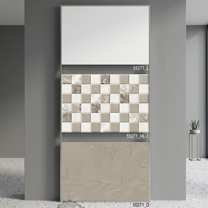 Azulejos de pared de cerámica decorativos chinos importados 300x450mm Diseño brillante esmaltado digital 30x45cm 12x18 pulgadas para decoración de interiores - Product Image 1