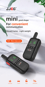 JJCC JC-737 Mini Walkie Talkie Analógico de Largo Alcance, Radio Bidireccional UHF de 2W, Walkie Talkie Portátil con Batería de 1000-1500mAh - Product Image 3