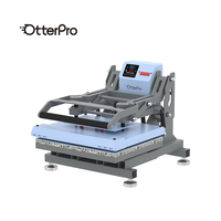 Vente en gros Otter Pro Grand Format 19.6 "* 23.6"/50*60cm Tiroir d'impression de T-shirt Plat Sublimation Bleu Clair DTF Machine de Presse à chaud