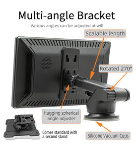 Lecteur dvd de voiture portable résolution 720P 9 pouces carplay écran téléphone lien sans fil carplay navigation écran de voiture - Product Image 5