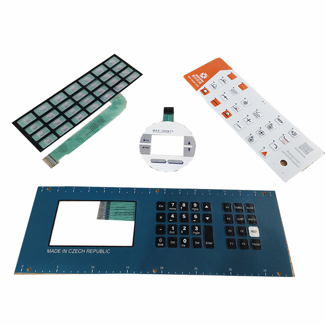 Manufacturer OEM Service Custom Made Waterproof Membrane Switch Keypad Keyboard Home Appliances PET/PC/PVC Materials MBR Brand