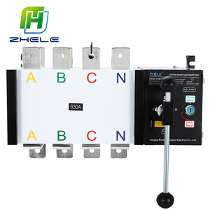 ATS ZHQ6-1000A 3P4P Commutateur de transfert automatique ATS 4P 400V 800A ATS 1250A 3P Commutateur de commutation double alimentation pour générateur - Product Image 1