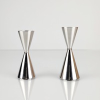 Jigger à cocktail double face en acier inoxydable 304, 30/45 ml, 30/60 ml, pour barman, tasse à mesurer