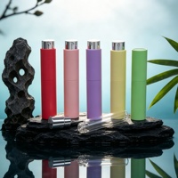 Flacon de parfum rechargeable haut de gamme, étui en ABS, 5 ml, 10 ml, mini atomiseur, flacon de voyage, emballage cosmétique, sac
