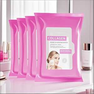 Lingettes nettoyantes exfoliantes antibactériennes non tissées douces et réutilisables pour le démaquillage et le renouvellement de la <span class=keywords><strong>peau</strong></span> - Pour tous types de <span class=keywords><strong>peau</strong></span>, y compris les peaux sensibles - Product Image 2