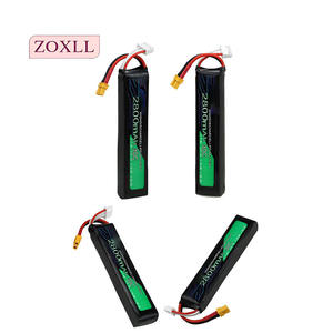 Оптовая цена, аккумулятор 11,1 В, 30C 2800 мАч, литий-ионная батарея большой емкости, высокая скорость разряда самолетов, аксессуары для игрушек - Product Image 2