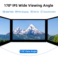 XLW 4.3 5 7 inç 800*480 MIPI-DSI IPS LCD ekran kapasitif dokunmatik ekran modülü ahududu Pi için 5 4 3