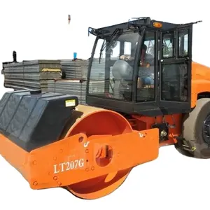 LUTONG 8ton/12ton/14ton油圧シングルドラムロードローラーLTS208H/LTS212H/LTS214H CE付き在庫あり