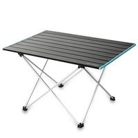 Table pliante à cadre en aluminium Portable Table de camping en plein air légère Table de pique-nique au design moderne
