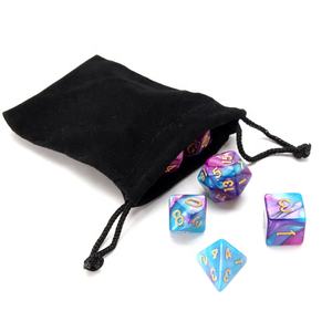Set di dadi poliedrici in acrilico 5*7 pezzi Dungeons 16mm e draghi dadi con custodia gratuita per giochi <span class=keywords><strong>D</strong></span> & <span class=keywords><strong>D</strong></span> Pole - Product Image 3