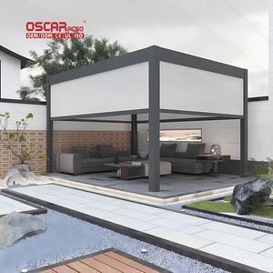 Panneaux latéraux en polyester pour la protection de la vie privée et contre les intempéries <span class=keywords><strong>avec</strong></span> <span class=keywords><strong>moustiquaire</strong></span>, <span class=keywords><strong>volet</strong></span> roulant pour jardin, balcon, cour arrière - Product Image 1