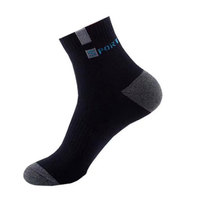 Chaussettes de sport noires de haute qualité pour hommes, tube moyen à la mode pour le printemps, l'été-maille respirante pour l'absorption de la sueur, 10 paires