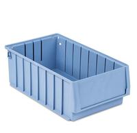 Bacs de rangement en plastique robustes pour quincaillerie, accès facile pour les opérations de picking