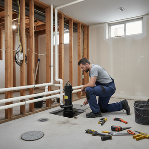 Bomba trituradora sumergible <span class=keywords><strong>de</strong></span> alta presión para aguas residuales 110V con cortador <span class=keywords><strong>de</strong></span> acero inoxidable para sistema <span class=keywords><strong>de</strong></span> expulsión <span class=keywords><strong>de</strong></span> inodoros en sótanos y baños, EE. UU. - Product Image 1