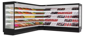 Réfrigérateur de supermarché à <span class=keywords><strong>porte</strong></span> vitrée fermée télécommandée de 12 pieds, 4 niveaux, <span class=keywords><strong>multi</strong></span>-étagères, pour boissons, yaourts, bouteilles de lait, bière - Product Image 5