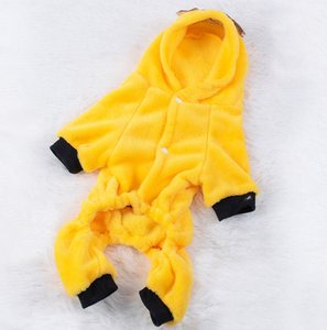 Ropa para perros y mascotas, monos suaves y cálidos de lana para perros, ropa para mascotas para perros pequeños, sudaderas con capucha para gatos, abrigos de disfraz de Chihuahua <span class=keywords><strong>Yorkshire</strong></span> - Product Image 5