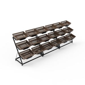 Süpermarket depolama rafları meyve rafı ürün satın meyve ve sebze fiyat listesi - Product Image 3