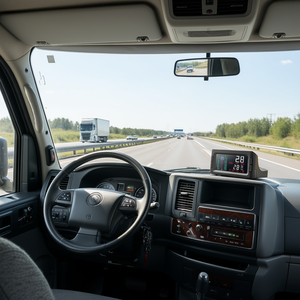 Sensor de Presión de Neumáticos Solar PST601T6WF, 6 Sensores, 38 Psi, Pantalla LCD, para Camiones de 6 Ruedas, Autobuses y Vehículos de Ingeniería - Product Image 2