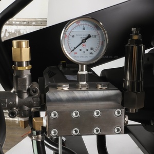 Idropulitrice Elettrica Industriale ad Alta Pressione 1000 Bar 380V in Acciaio Inox Marca Fanhe per Sabbiatura e Rimozione Ruggine, Macchina per Lavaggio Auto - Product Image 3